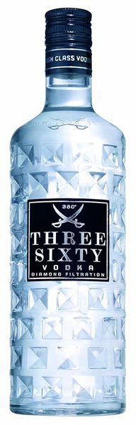 Three Sixty Vodka 1L – Dansk Vinlager Flensborg