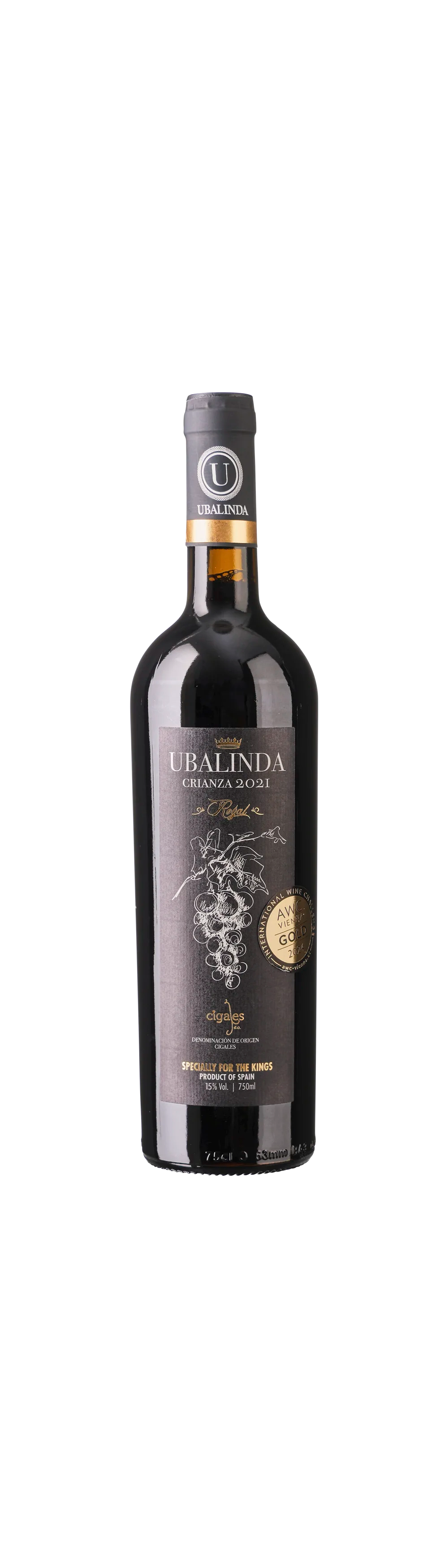 Ubalinda Crianza Cigales 6 fl. oz. ein 0,75L
