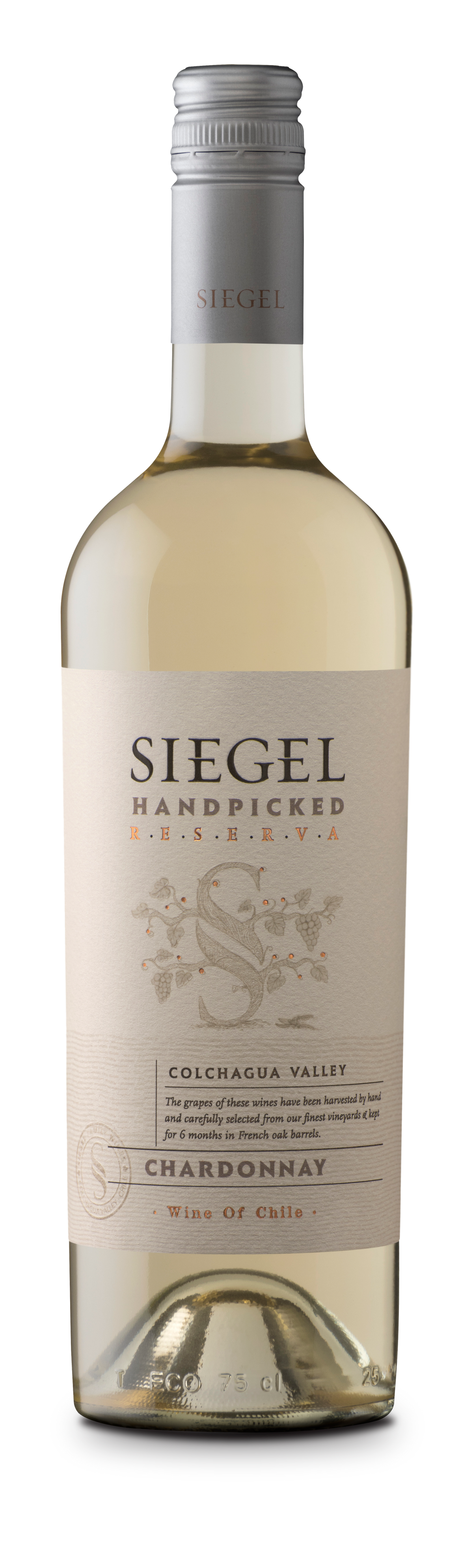 Siegel Handpicked Reserva Chardonnay 6 fl. a 0,75L