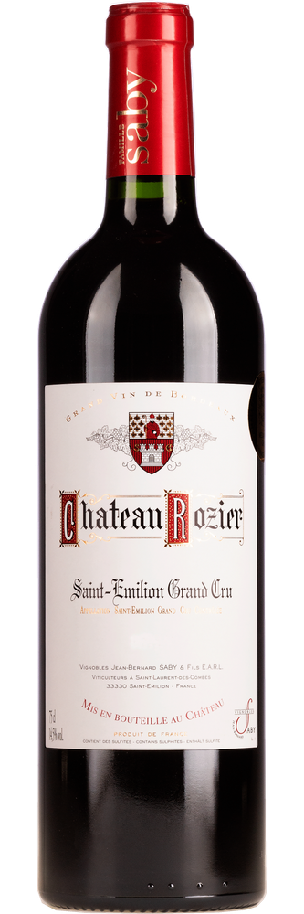Château Rozier Saint-Émilion Grand Cru 6 fl. a 0,75L