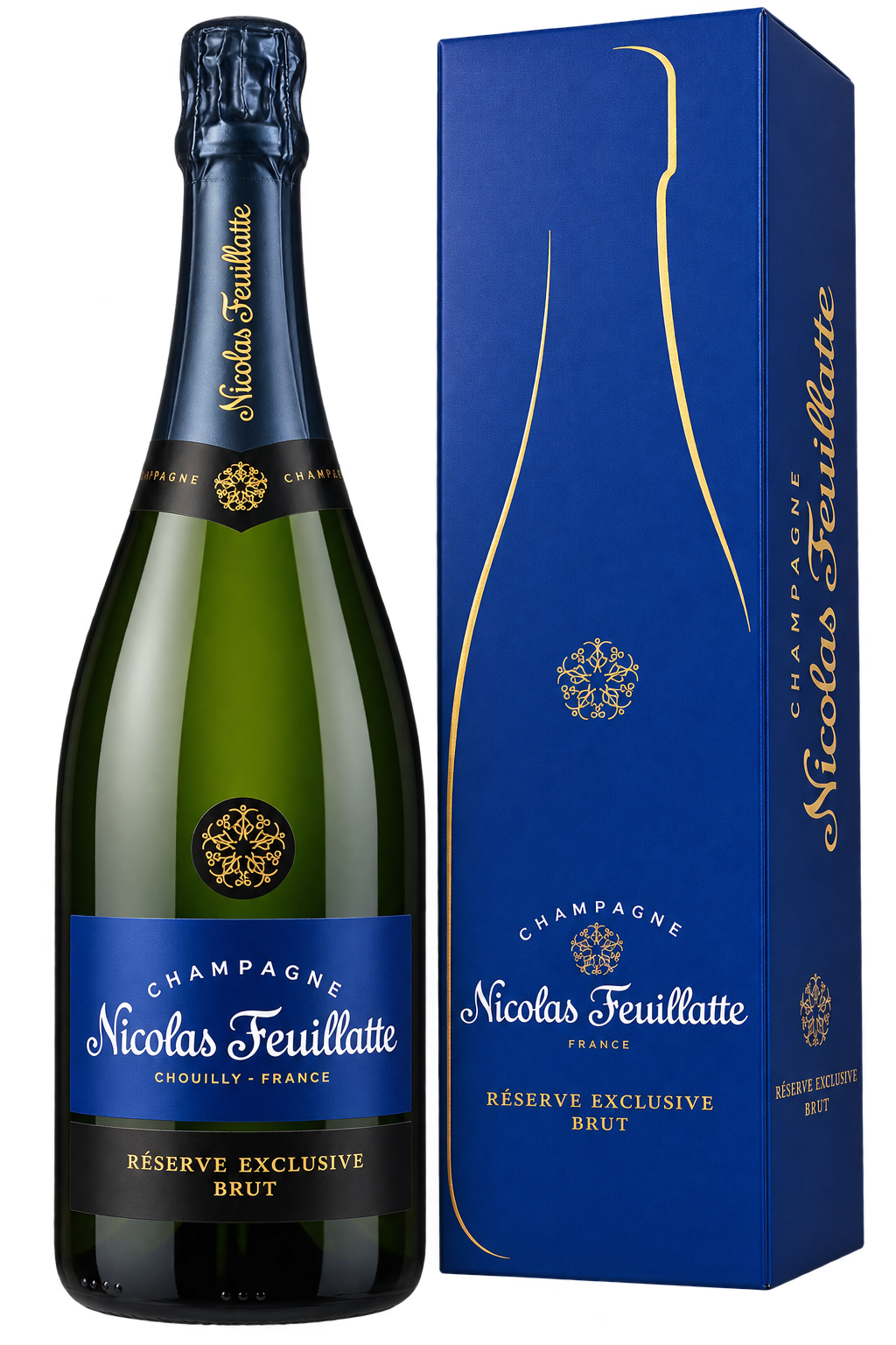 Nicolas Feuillatte Champagne Réserve Exclusive Brut 1 fl. a 0,75L