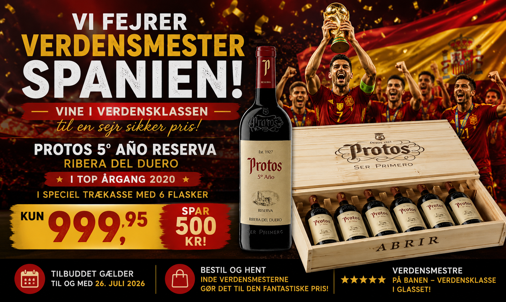 Protos 5º Año Reserva 2020 – Ribera del Duero 6 fl. a 0,75L