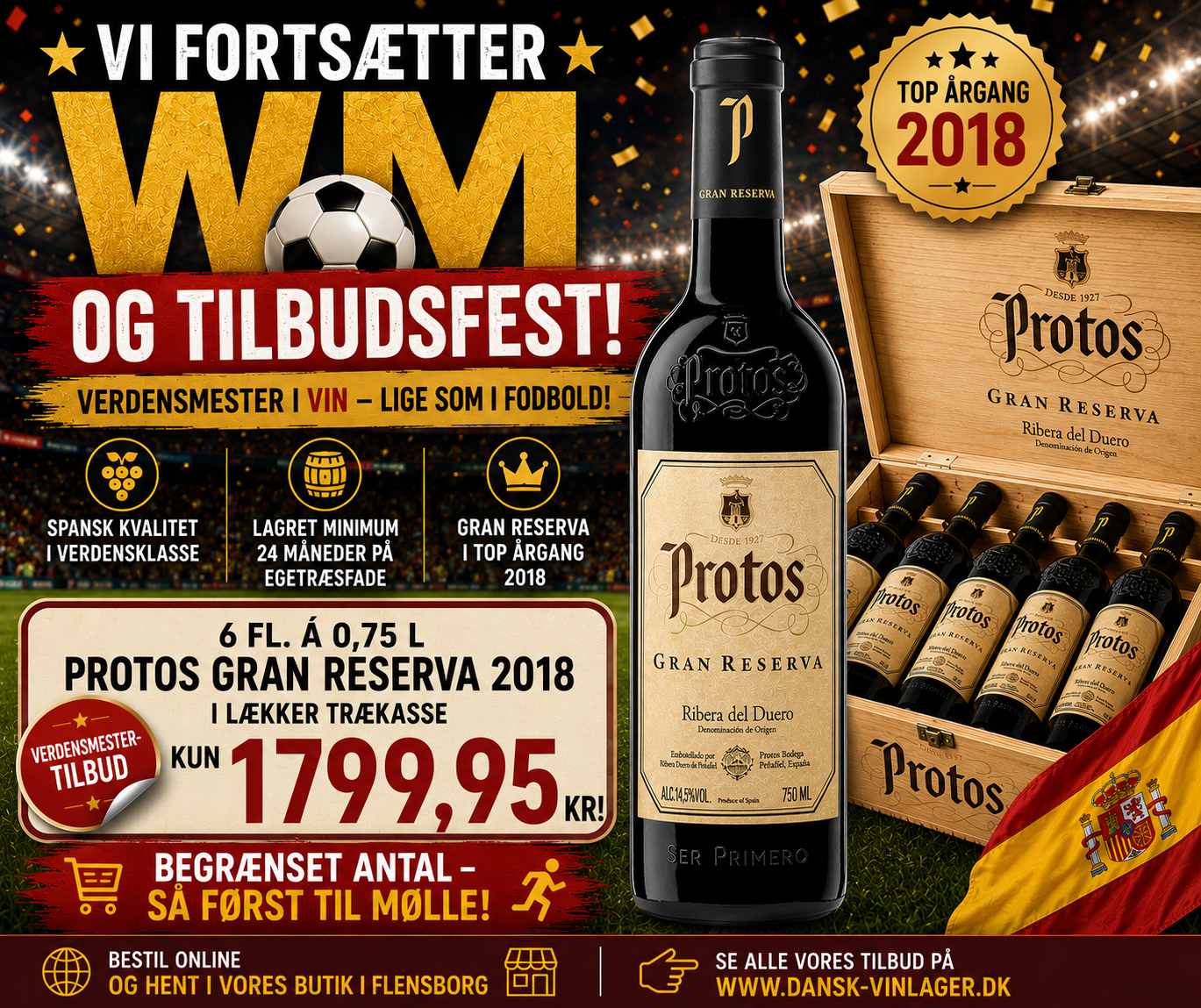 Protos Gran Reserva Ribera del Duero 2018 6 fl. a 0,75L