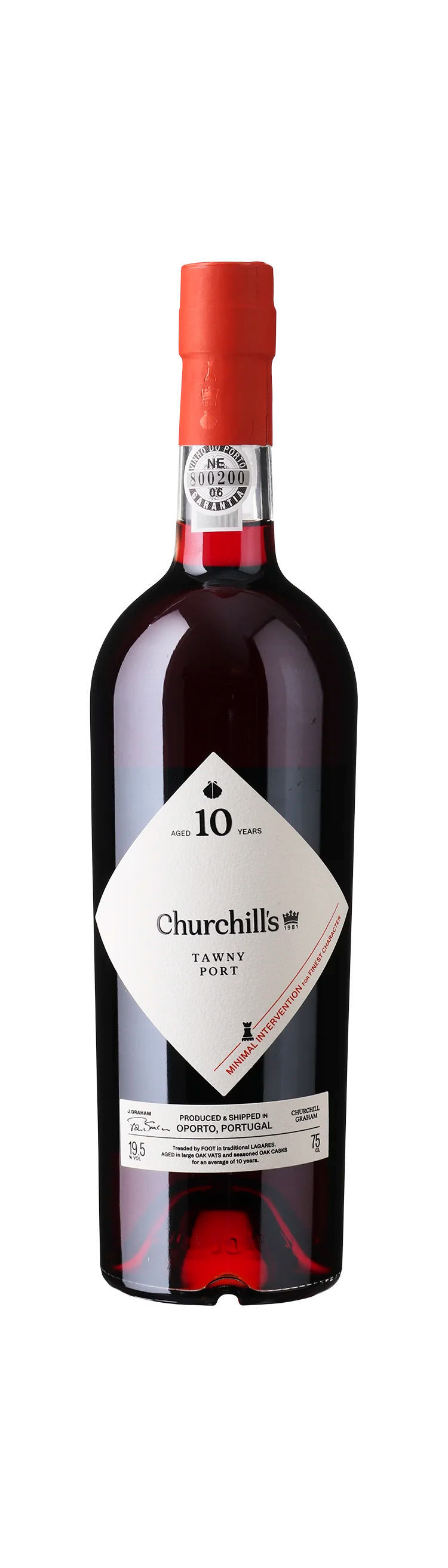 Churchill's 10 Years Old Tawny Port 0,75L