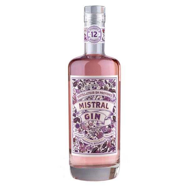 Mistral Rosé Gin Provence 40 % 0,7 l