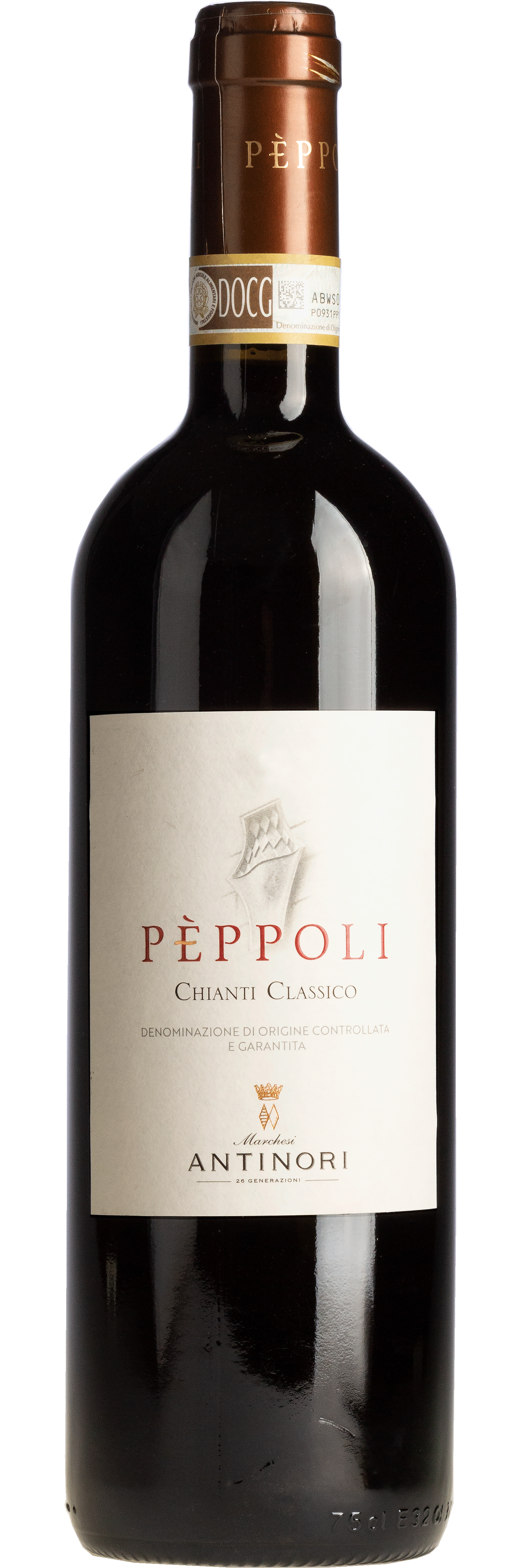 Peppoli Chianti Classico Antinori 6 fl. a 0,75L