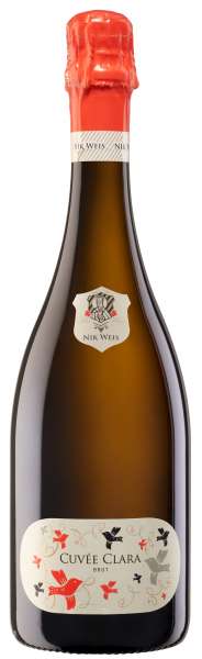 Nik Weis Cuveé Clara Brut Sekt 6 fl. a 0,75L