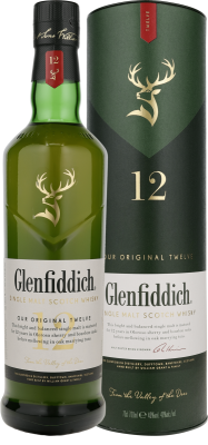 Glenfiddich 12 Years Old Speyside Single Malt 0,7L