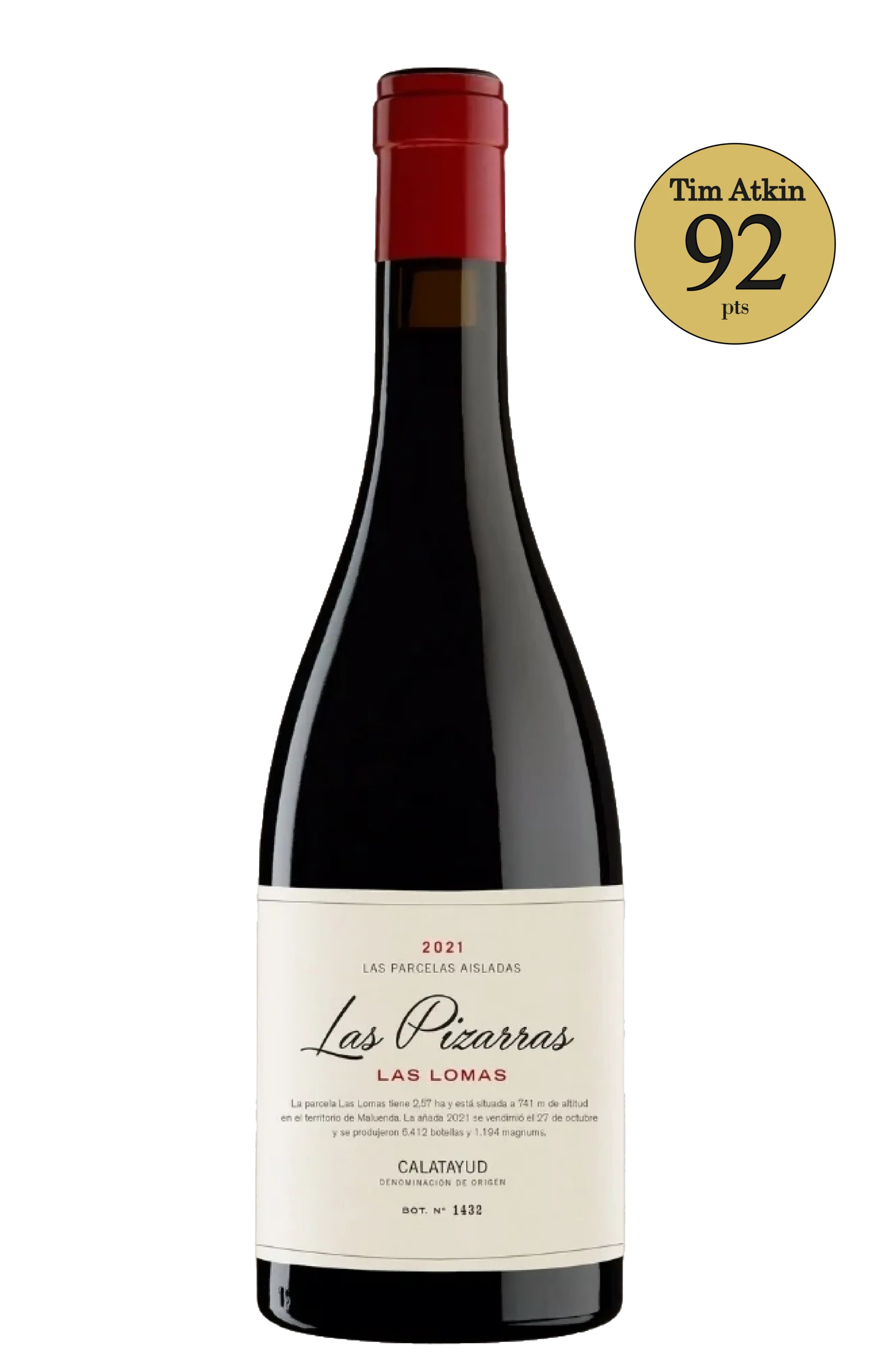 Las Pizarras Las Lomas 2021 6 fl. a 0,75L