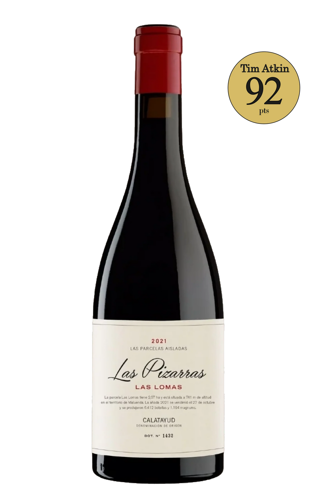 Las Pizarras Las Lomas 2021 6 fl. a 0,75L