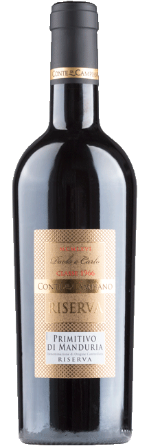 Conte di Campiano Primitivo Riserva 6 fl. a 0,75L