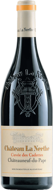 Château La Nerthe Châteauneuf Cuvee des Cadettes 0,75L
