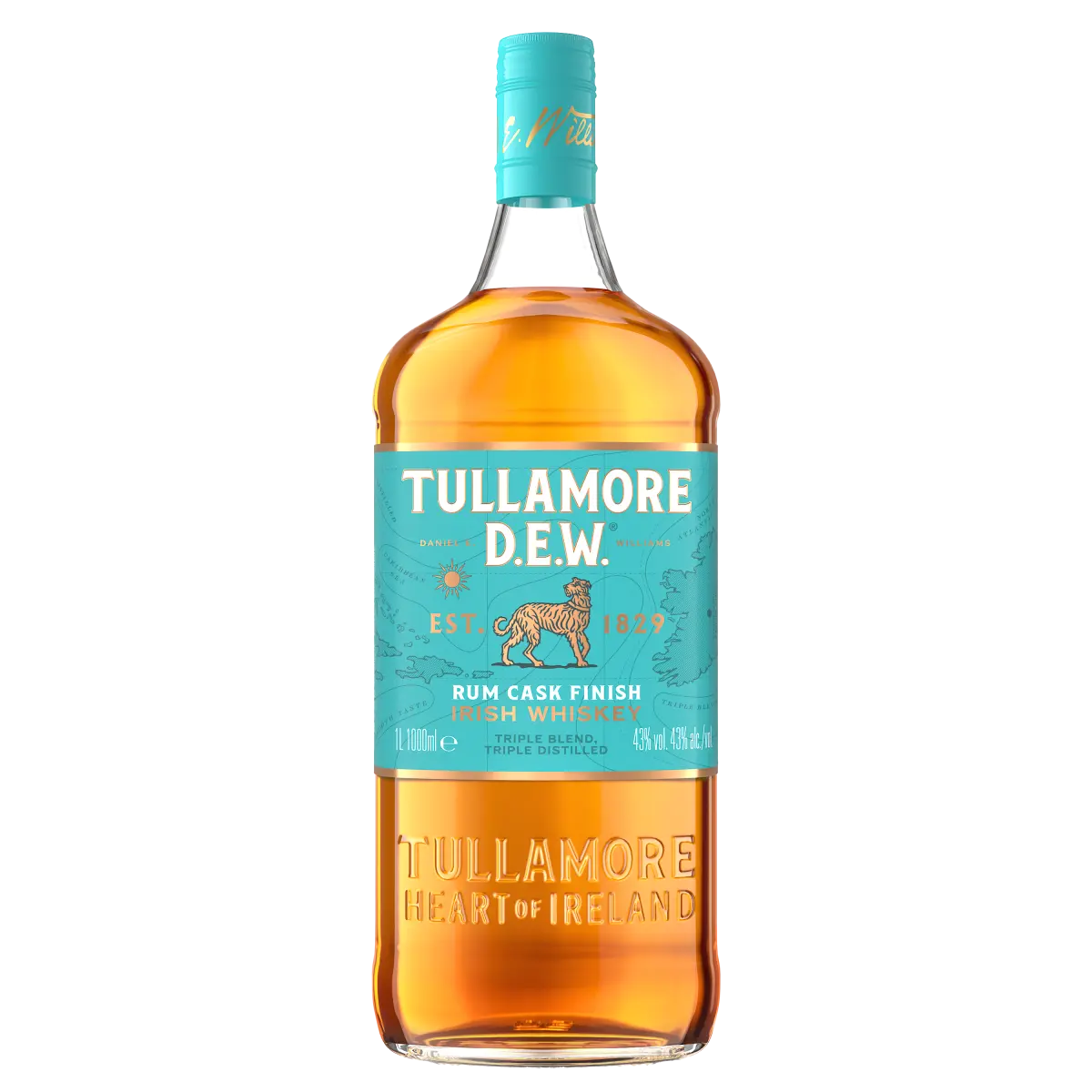 Tullamor Dew XO Rum 43% 1l
