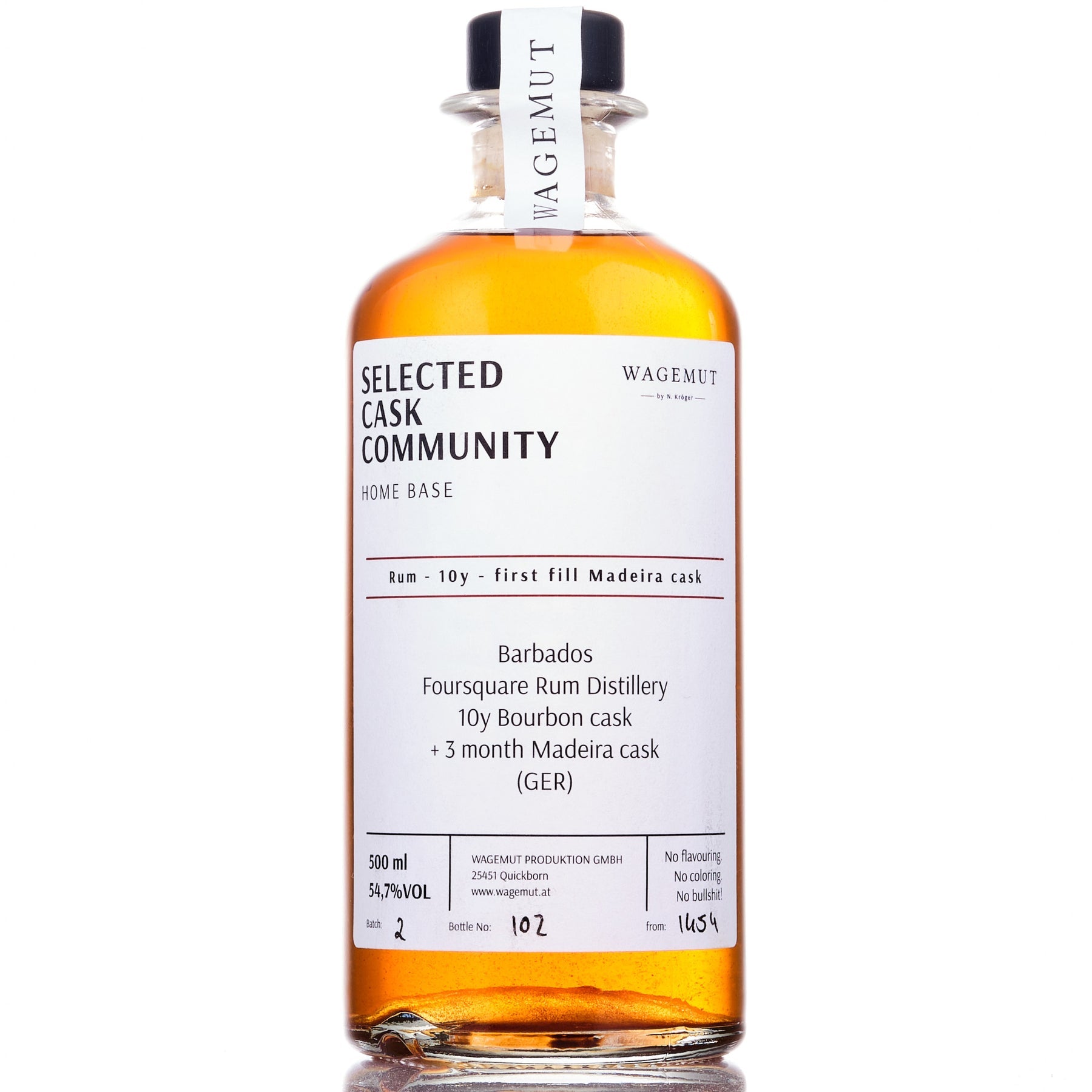 Selected cask Community Speciel Edition 2023 Wagemut 0,5L